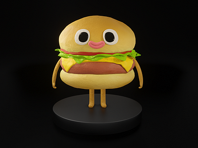 Cartoon Burger