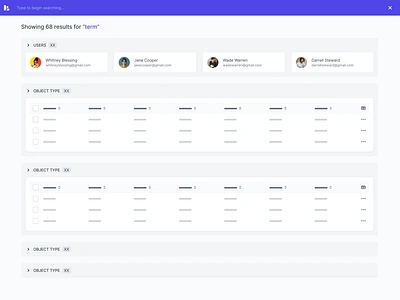 Search Results collapse data table expand group group by group results grouping indiana indianapolis innovatemap results search search results table ui