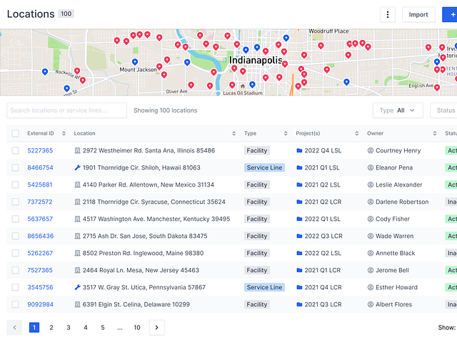 Data Grid by Jon Moore for Innovatemap on Dribbble