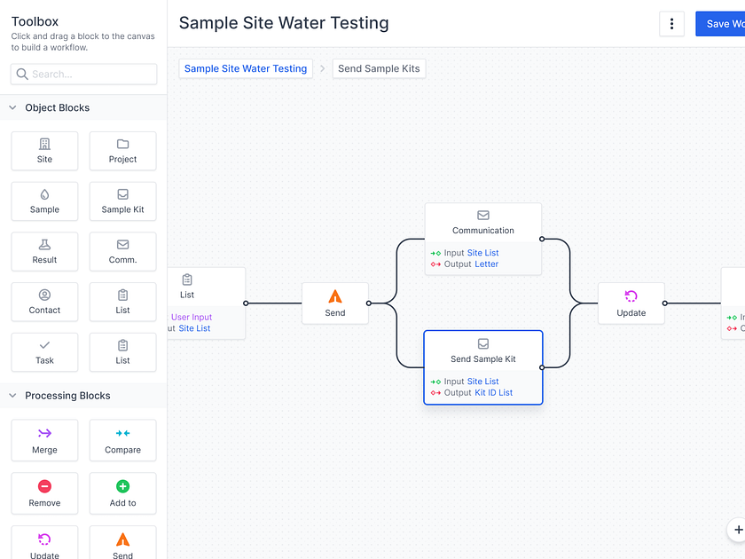 Workflow Designer by Jon Moore for Innovatemap on Dribbble