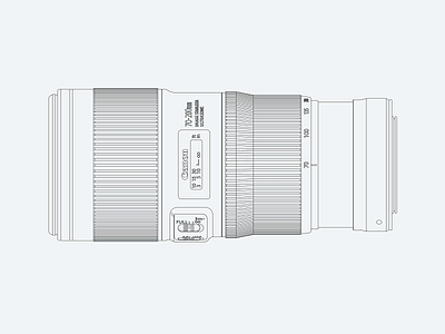 Canon 70-200 f4 Telephoto Lens - Details