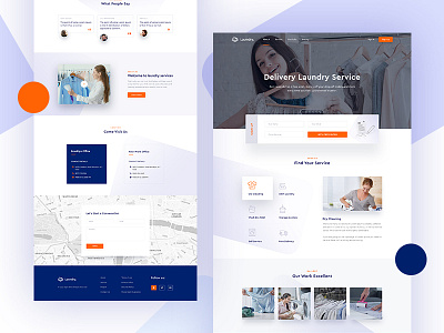 Laundry Landing Page