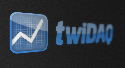 New twiDAQ logo branding iphone logo modern twidaq