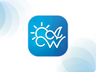 Weather App Icon Logo