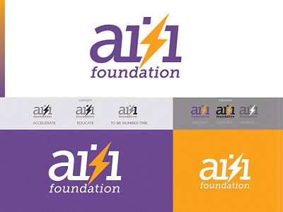 Logo aisi foundation branding design flat logo minimal vector