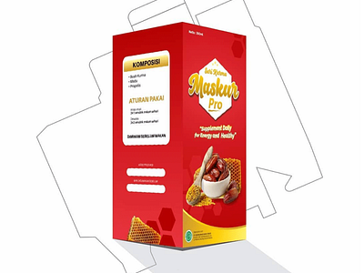 Packaging sari Kurma Maskur Pro