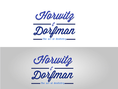 Horwitz & Dorfman logo proposal