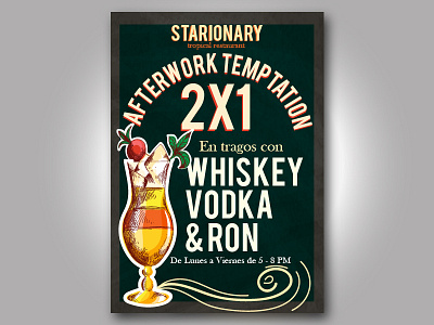 Happy hour design graphic design graphics type