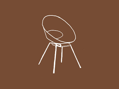 HOUSE & HOME - CHAIR ILLUSTRATION