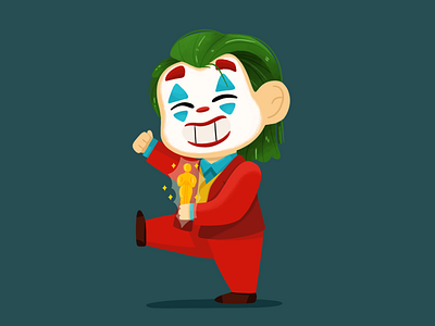 Joker colombia doodle illustration joker yaffa