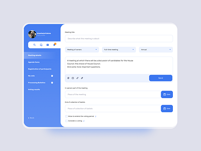 SQVR - web application (SaaS) admin panel app design design figma flat minimal ui ux web web design website