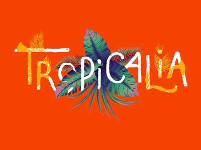 Tropicalia Homepage Mockup branding briefbox design tropicalia ui website