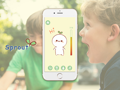 Sprout, A Mobile App for Kids app app design app for kids mobile app