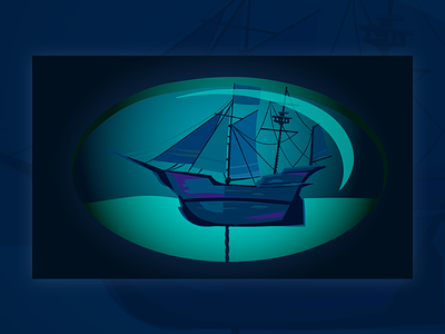 Fantasy Story 06 | Storytelling Illustration 2019 2d art cartoon dark digital illustration inspiration ocean sea ship sketch yacht