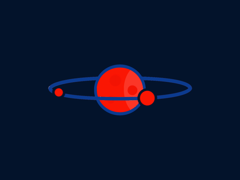 Planet System Animation 👽