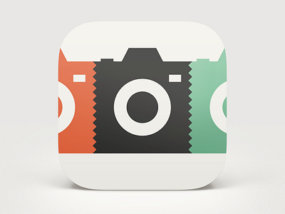 Filtry iOS7 icon app application black camera filters green icon ios7 iphone minimal orange white