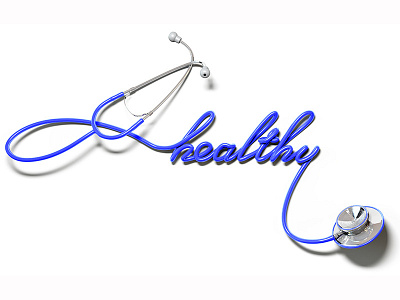 Healthy Type 3d design graphic design healthy lettering type typography