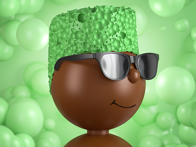 Mint chocolate 3d 3d character 3d render 3dillustration animation cartoon cgi character design chocolate designer illustration illustration age illustration artist illustrator mintchocolate