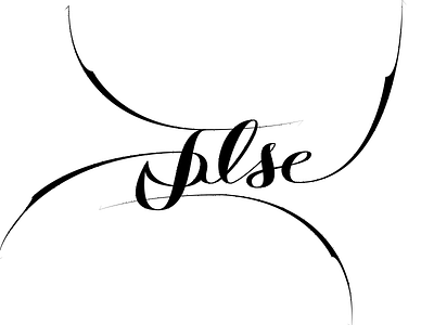 False calligraphy black calligraphy false hairline illustrator inc inscription lettering vector