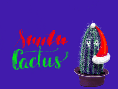 Santa Cactus