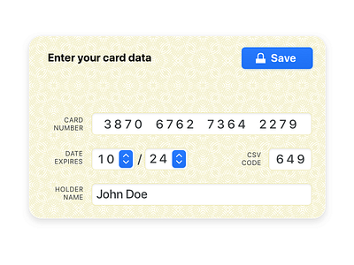 Day 2. Credit Card Checkout credit card credit card checkout dailyui form purchase uichallenge