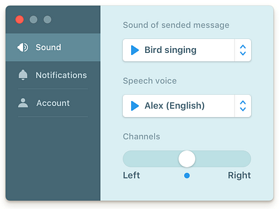 Daily UI #007. Settings