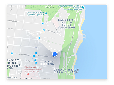 Daily UI #020. Location Tracker app daily ui 020 dailyui location map mobile navigation