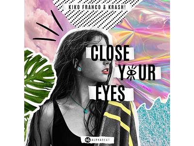 SINGLE | Close your eyes colos design music single song