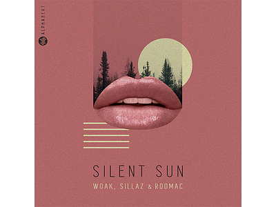 SINGLE | Silent Sun colors design minimal music psd single song sun