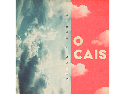 SINGLE | O Cais art blue cloud collage colors cover cover art design edm eletronic minimal music psd single single art sky song spotify