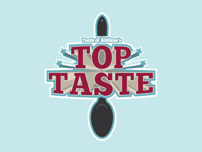 'Top Taste' Spoon Logo