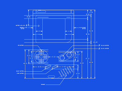 Blueprint Gameboy classic