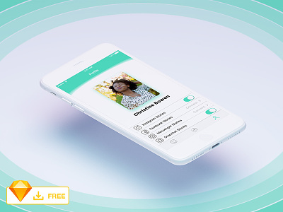 [freebie] Stories app app files freebie sketch stories ui