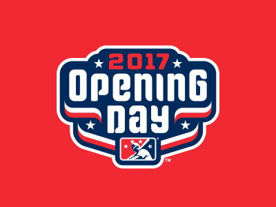 Opening Day 2017 baseball logo opening day stars stripes studio simon