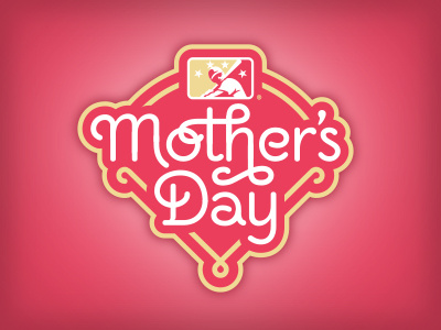 Road Not Taken, Part 20 monoline custom lettering mother mothers day baseball logo studio simon
