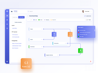 ALMAZ BI system by Zinkevich Olga on Dribbble