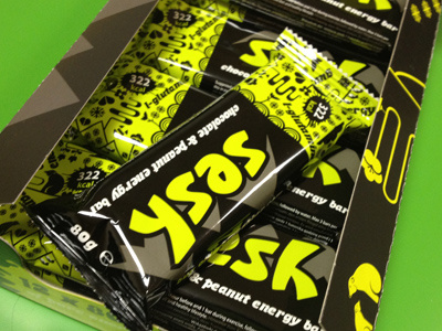 Sesh Bars live! Energy bars for skiers and snowboarders bar bars candy energy packaging skiing snowboarding wrap