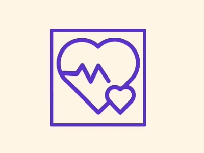 Heartbt beat blue gif heart logo