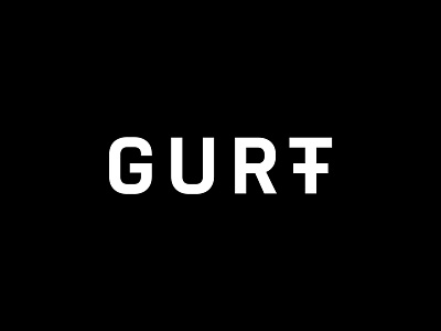 GURT design gurt logo logodesign logotype minimal typography