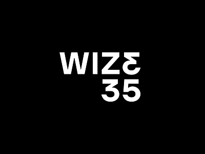 WIZE.35 35 35mm branding design film logo logodesign logotype minimal typography wize