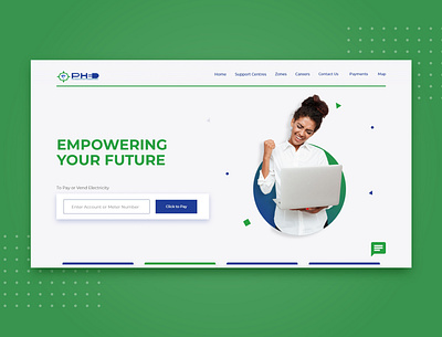 PHED landing page design landing page design landingpage ui ui ux uidesign uiux