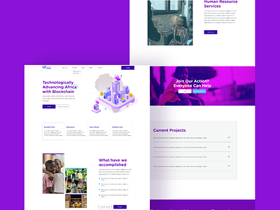 Landing page