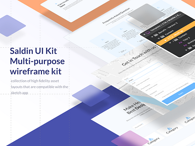 Saldin Wireframe Kit