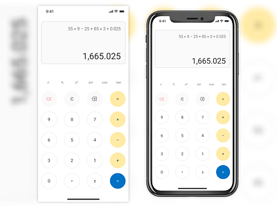 Daily UI - Calculator adobe adobexd android app design figma figmadesign mobile music photoshop ui ui ux uidesign uiux uiuxdesign ux ux design web website xddailychallenge