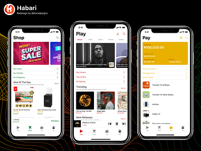 Habari App Redesign