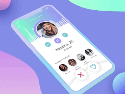 Mooma Dating App design uiux