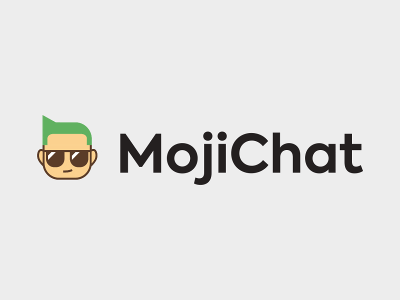 Mojichat 2d animation after affects animation browser chat cool design emoji gif logo motion
