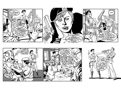 Suzystrips15and16dribbble comic art comic book comic strip machine gun melody manga studio manga studio 5 summey illustration suzy samson webcomic webcomics