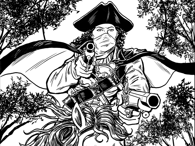 Lady Flintlock Page 1 Detail by Anthony Summey on Dribbble