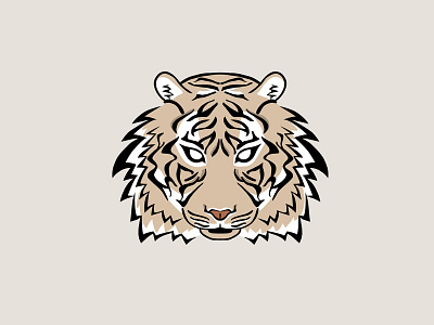 Tiger face logo